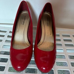 Comfort Plus Red Heels By Predictions